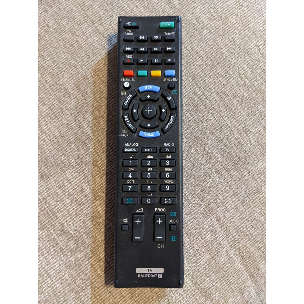 Unbranded Replacement Sony TV RM-ED047 Remote Control IR Tested And Works